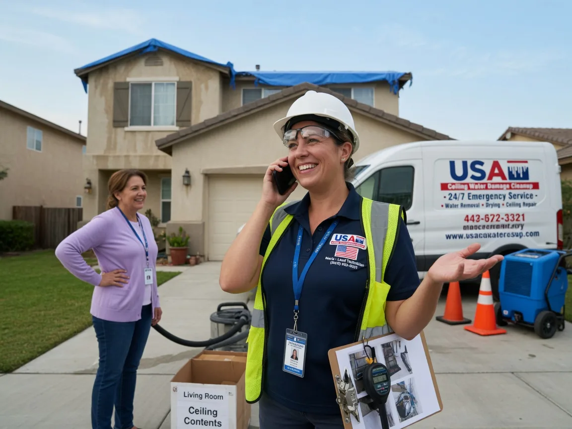 Ceiling Water Damage Restoration Vacaville, CA FAQs